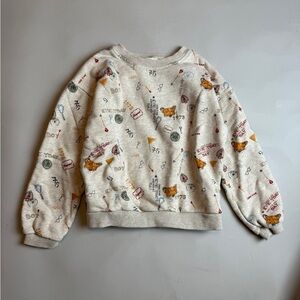 Bonpoint Graphic Crewneck Sweatshirt